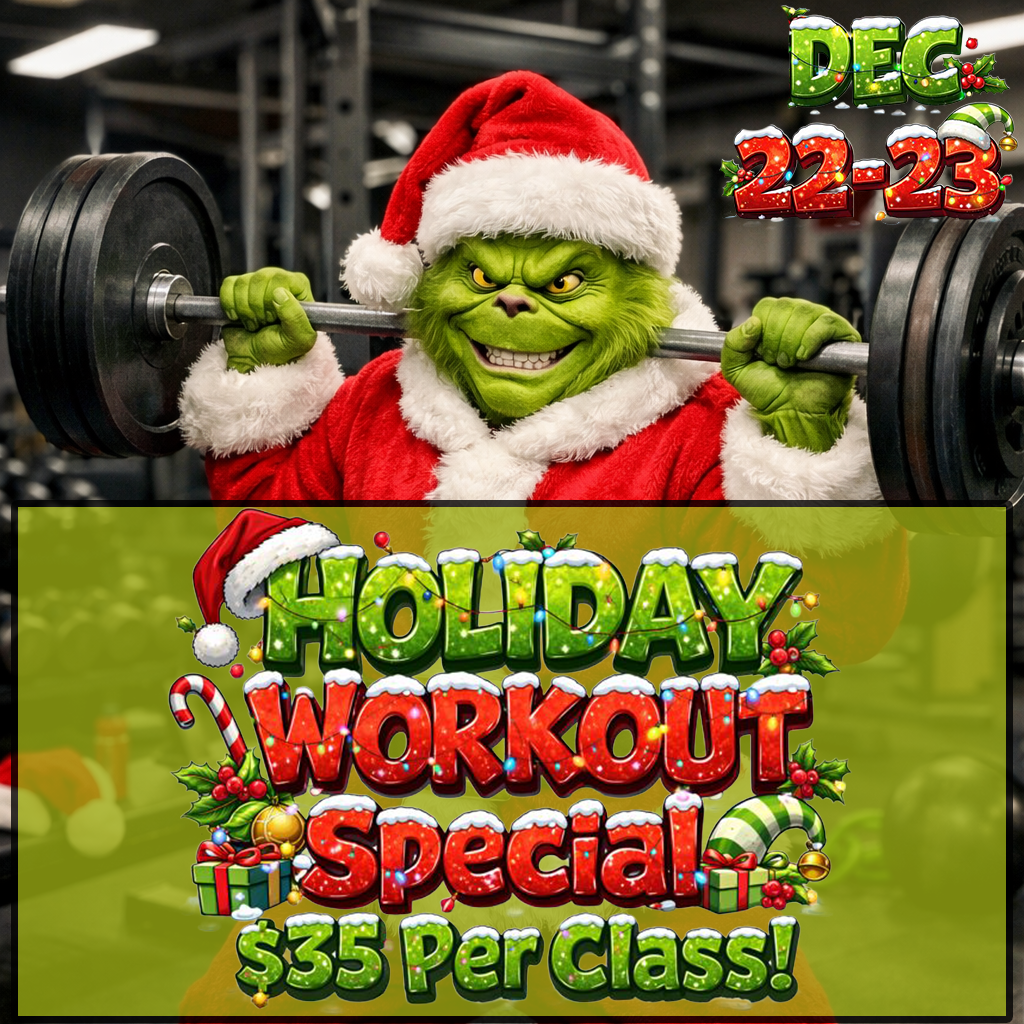 GRINCH WORK HOLIDAY WORKOUT
